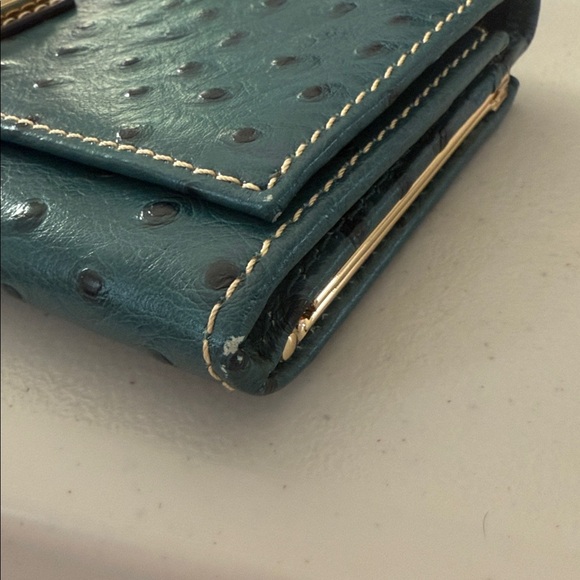 Dooney & Bourke Teal Wallet - Picture 5 of 5